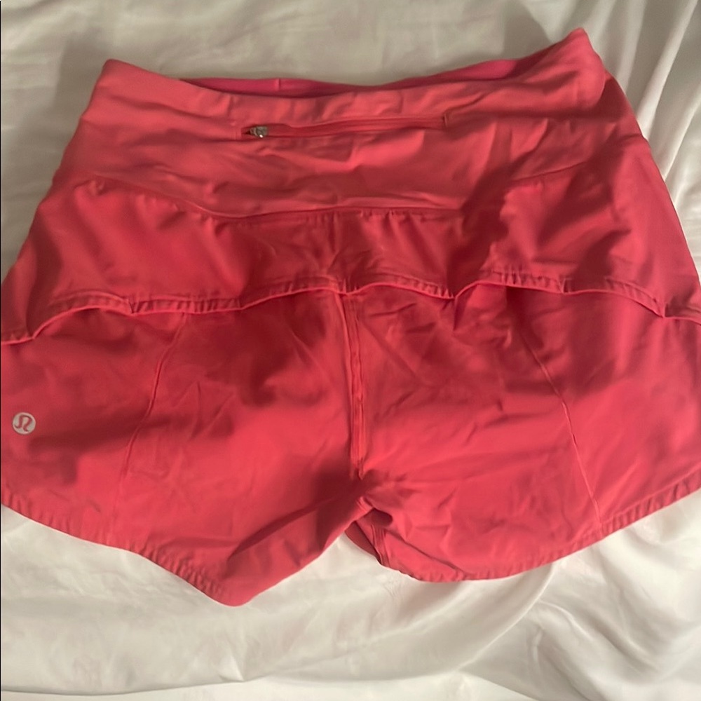 Lululemon Athletica Pink Athletic Shorts Lightweight Performance